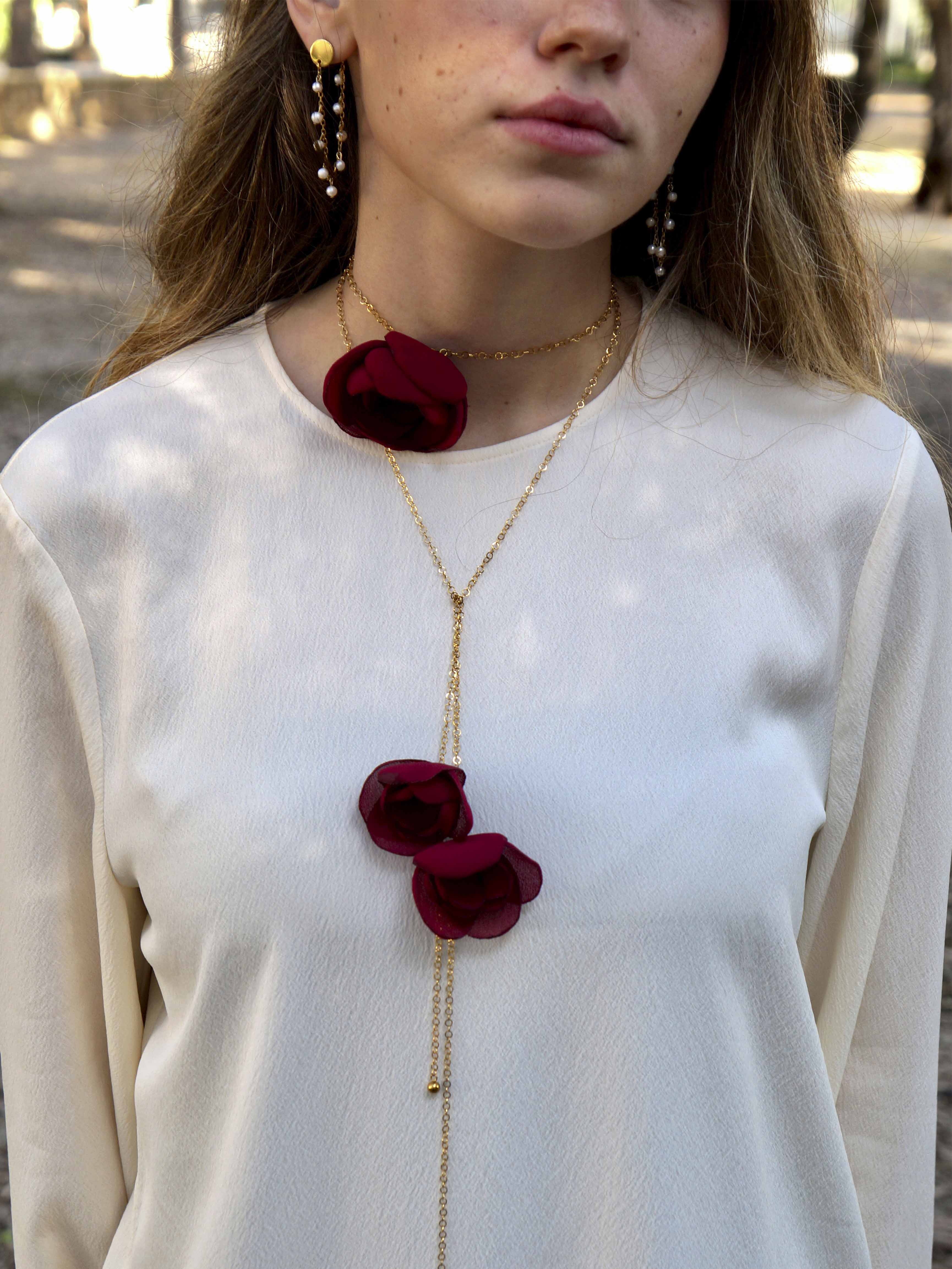 Collar multiposición Begonia