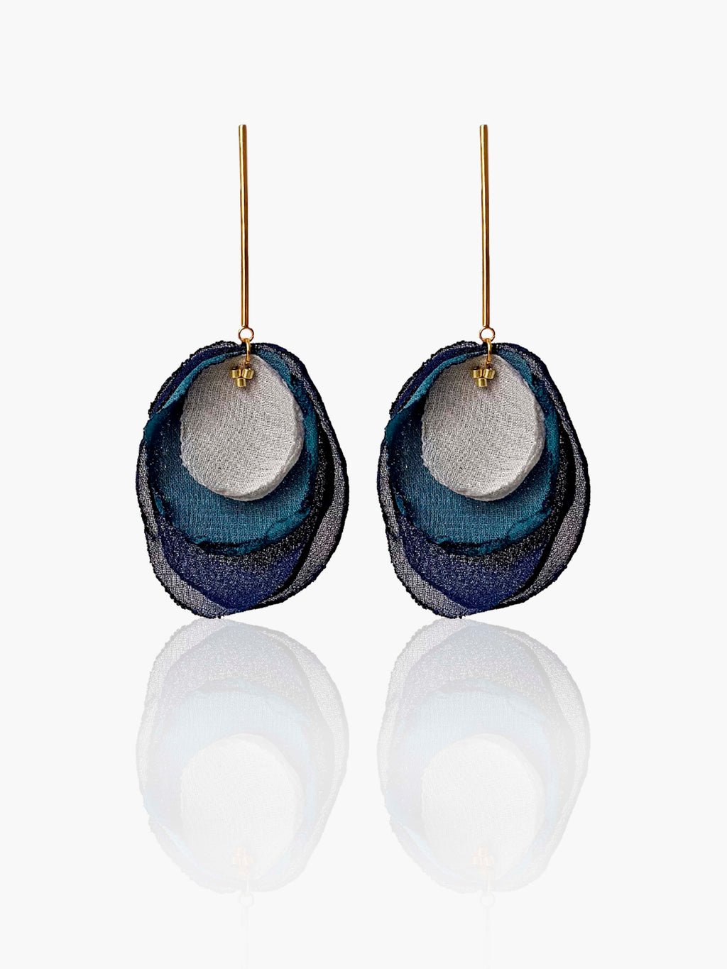 Pendientes Cala azul