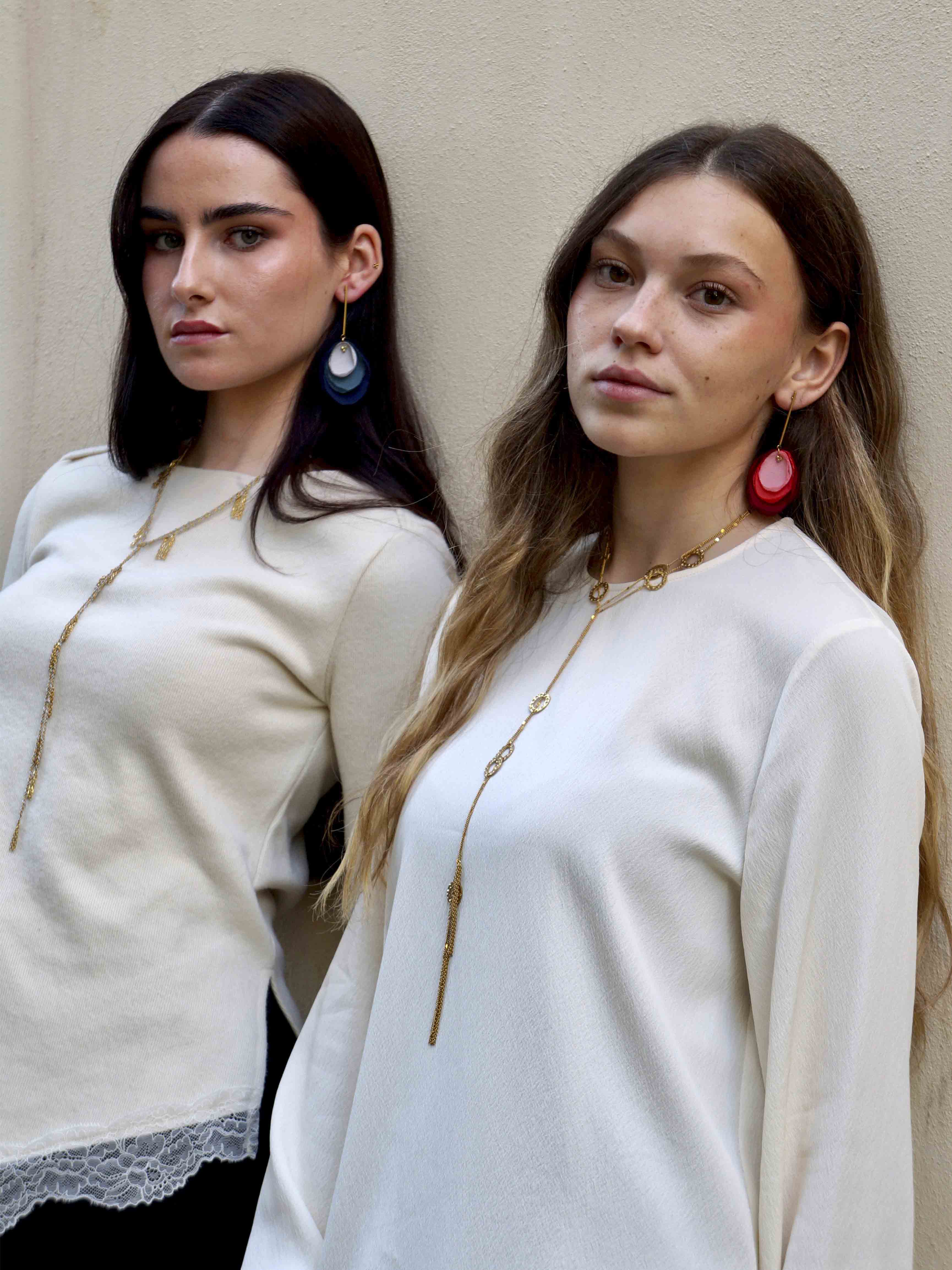 Pendientes Cala rosa