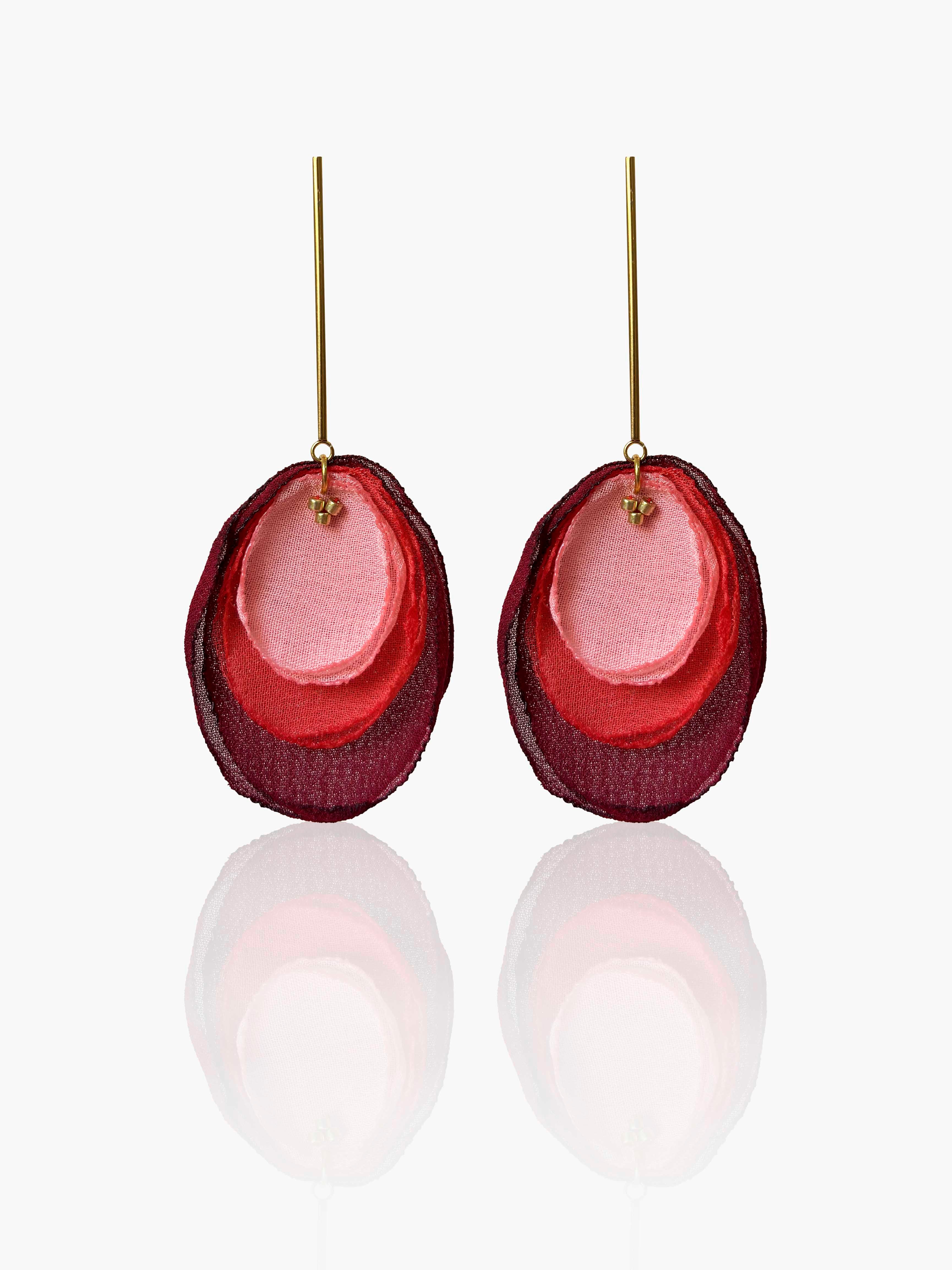 Pendientes Cala rosa