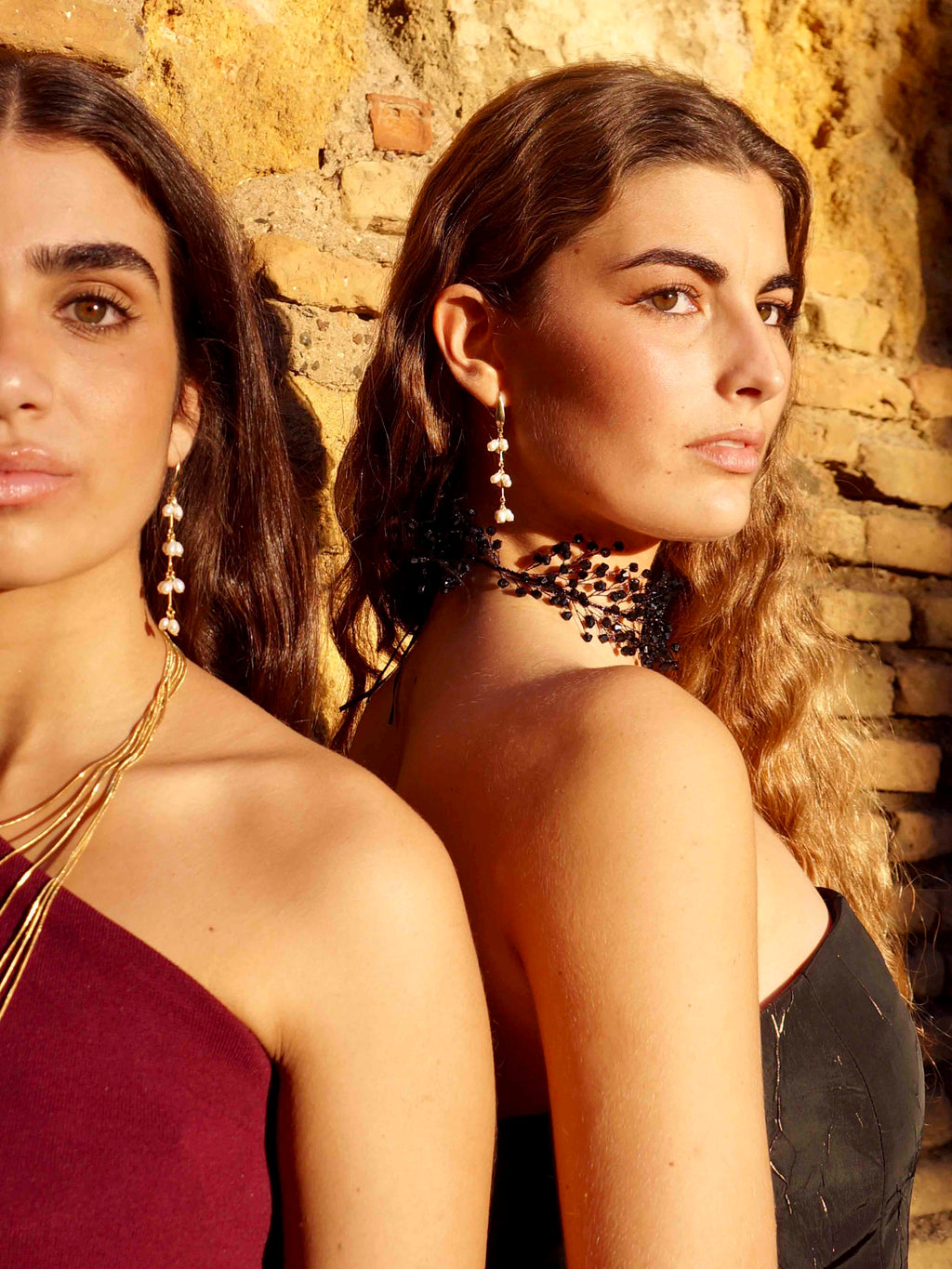 Pendientes Racimo cortos