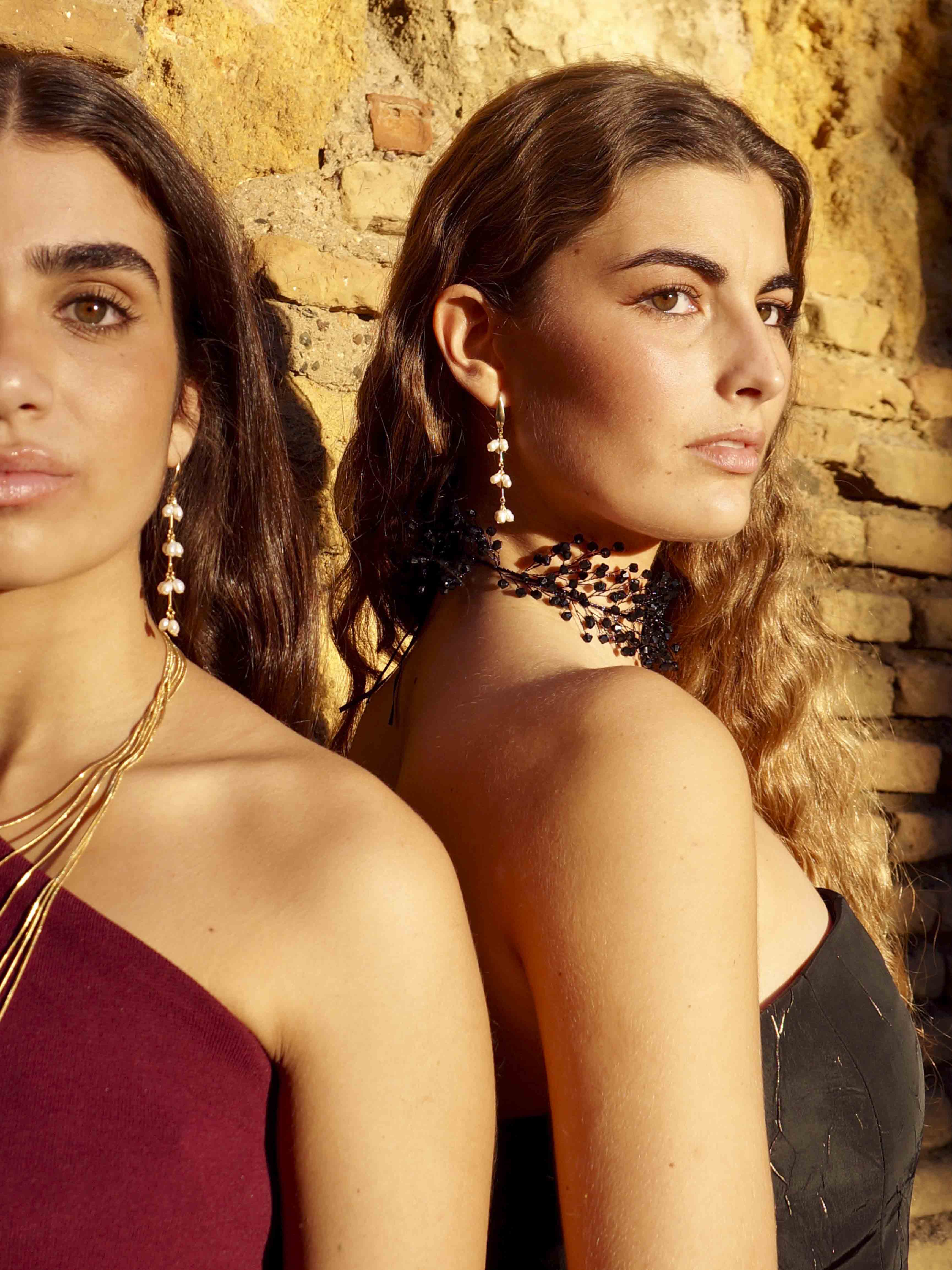 Pendientes Racimo cortos