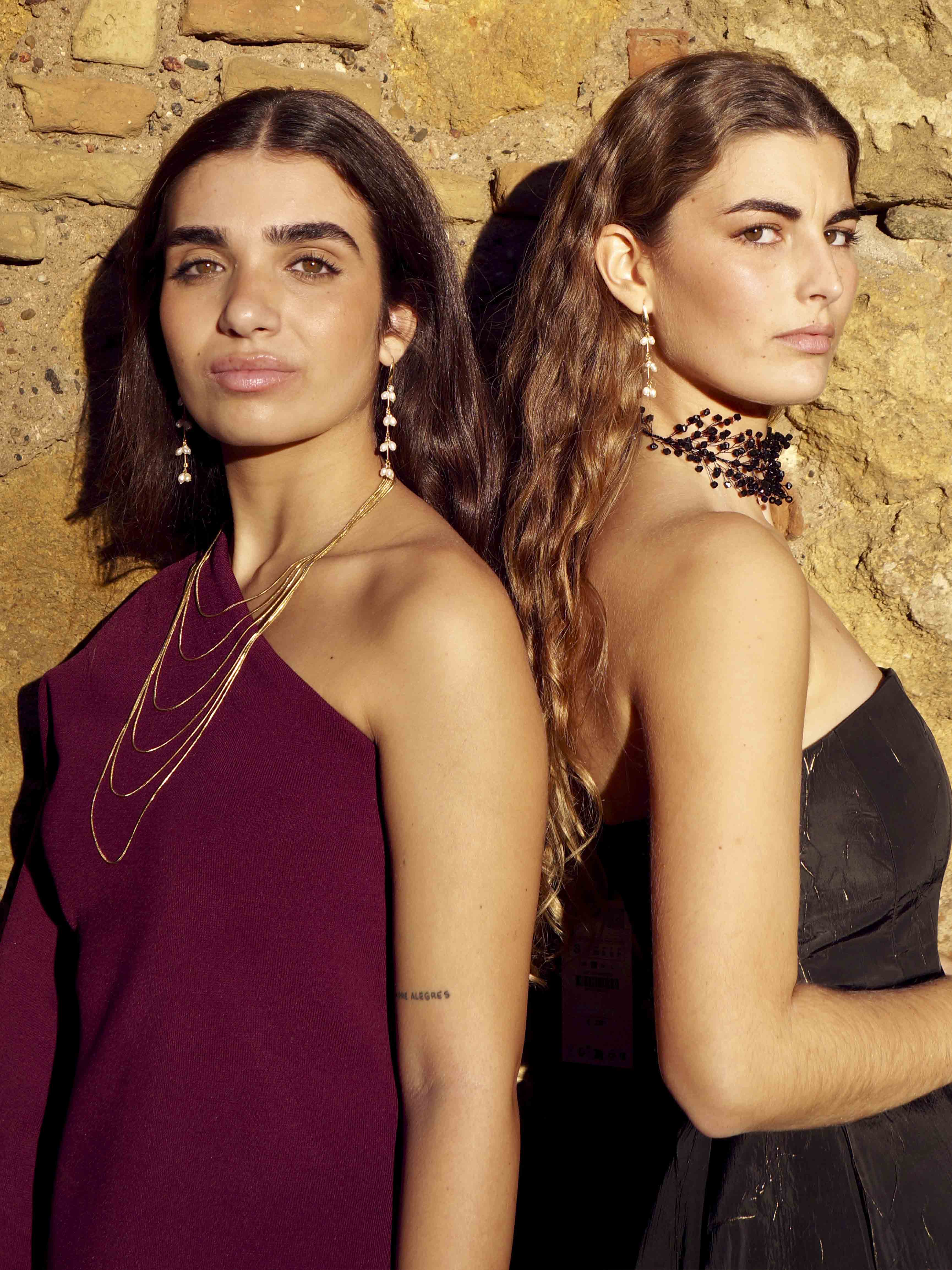 Pendientes Racimo largos